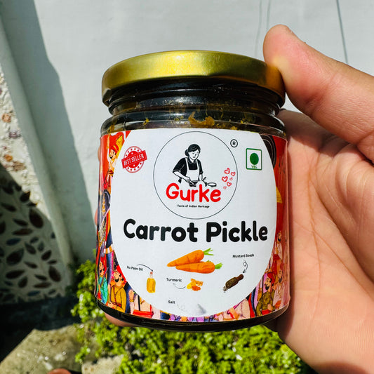 Carrot Pickle | Gajar ka achar
