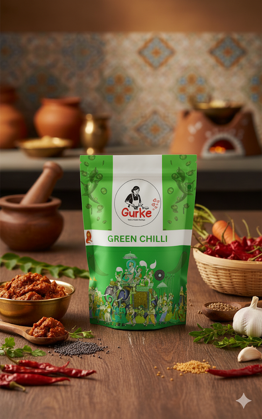 Spicy Green Chilli Pickle | Hari Mirch ka Teekha Achar